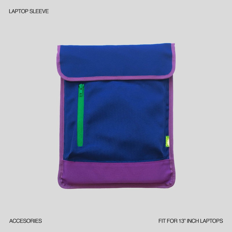 SUGACOAT STUDIOS - Comfy Laptop Sleeve in Blue (13")