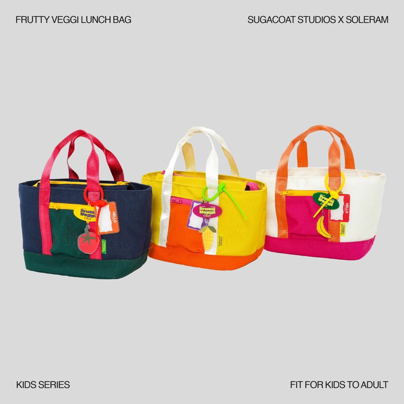SUGACOAT STUDIOS X SOLERAM - Frutti Veggi Lunch Bag