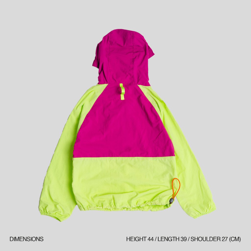 Sundae Fundae Anorak Jacket Lime