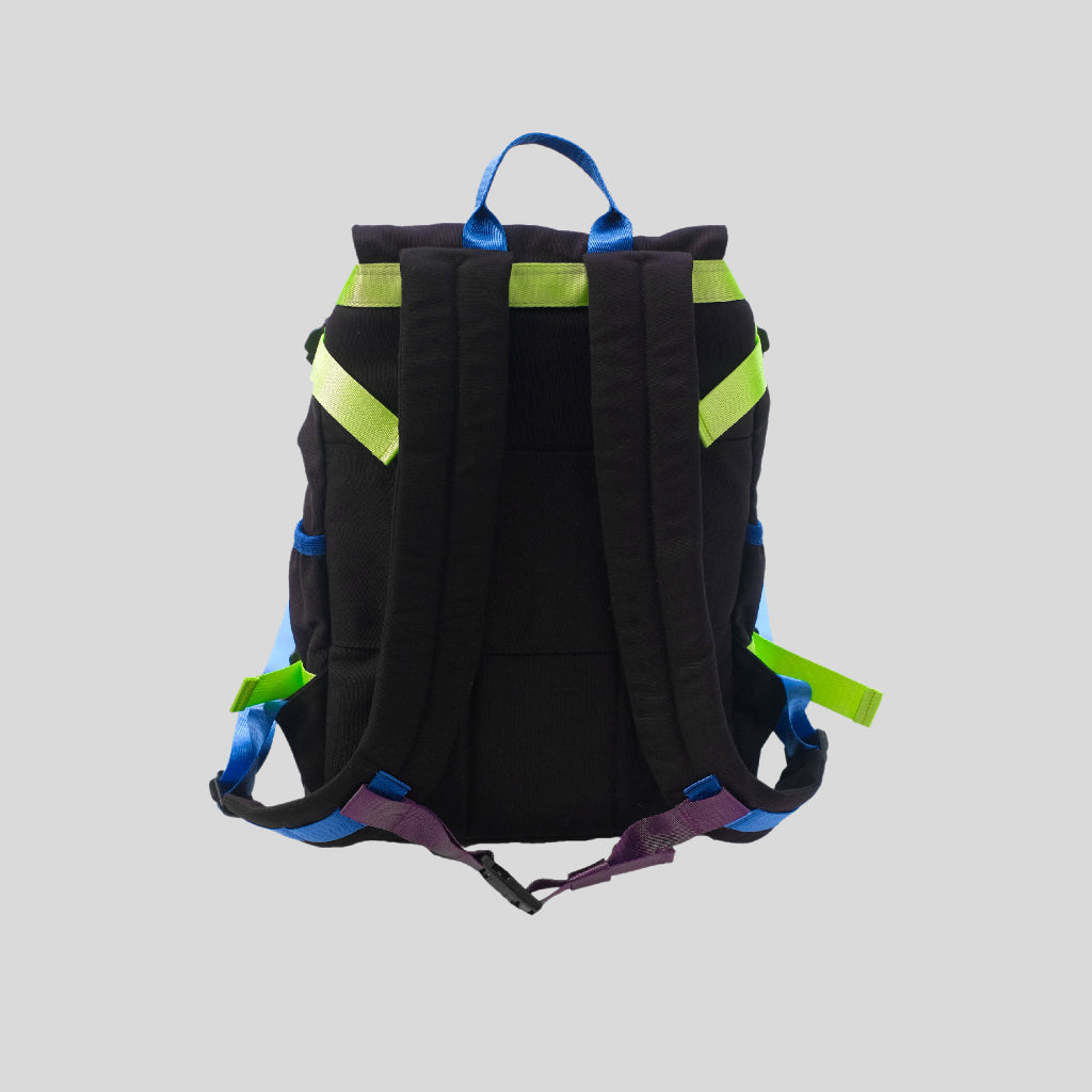 SUGACOAT STUDIOS - Youth Rucksack Large Black Blue