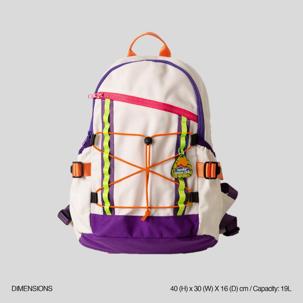 SUGACOAT STUDIOS - PINNACLE MEDIUM DAYPACK OFF WHITE