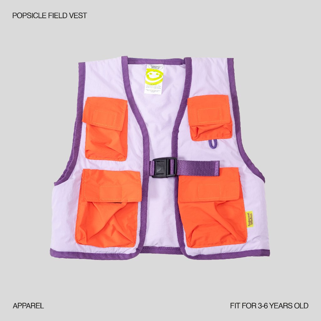 SUGACOAT STUDIOS - Popsicle Field Vest Lilac