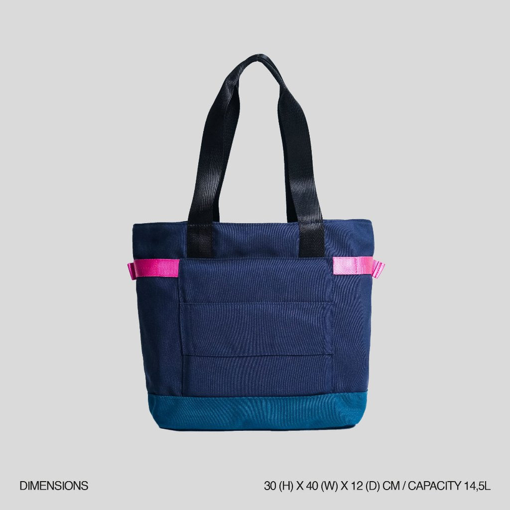 SUGACOAT STUDIOS - PINNACLE TOTE NAVY