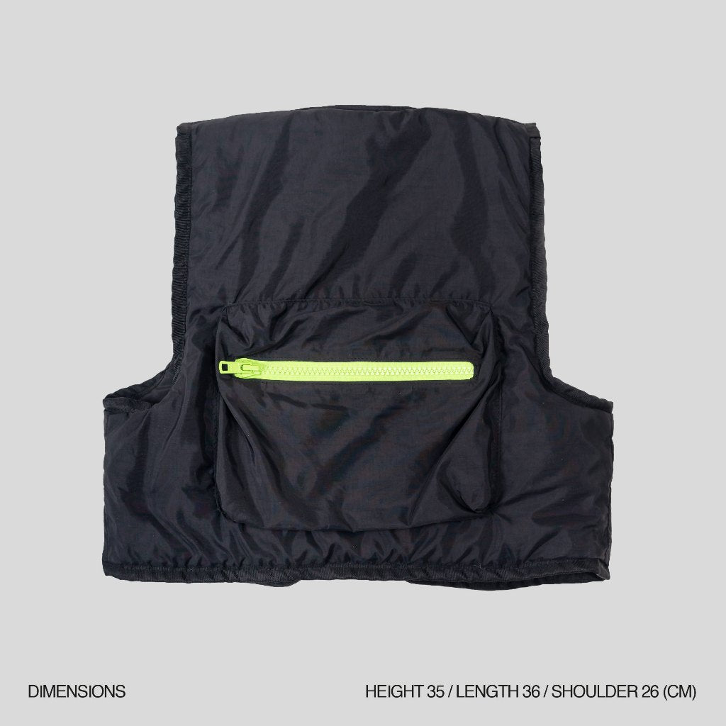 SUGACOAT STUDIOS - Popsicle Field Vest Black