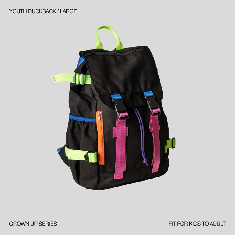 SUGACOAT STUDIOS - Youth Rucksack Large Black Pink