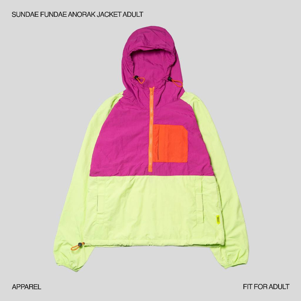 Sundae Fundae Anorak Jacket (ADULT SIZE!)