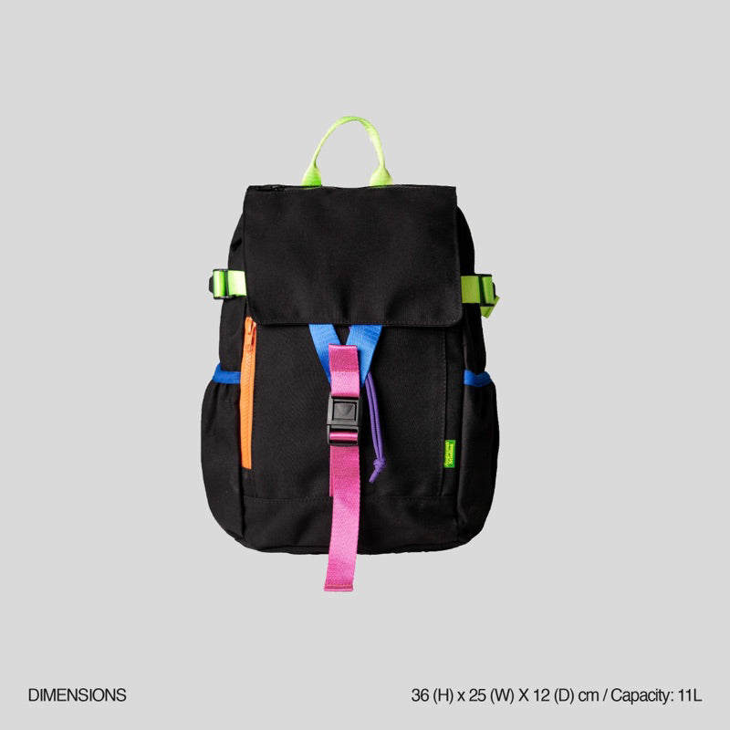 SUGACOAT STUDIOS - Youth Rucksack Medium Black Pink