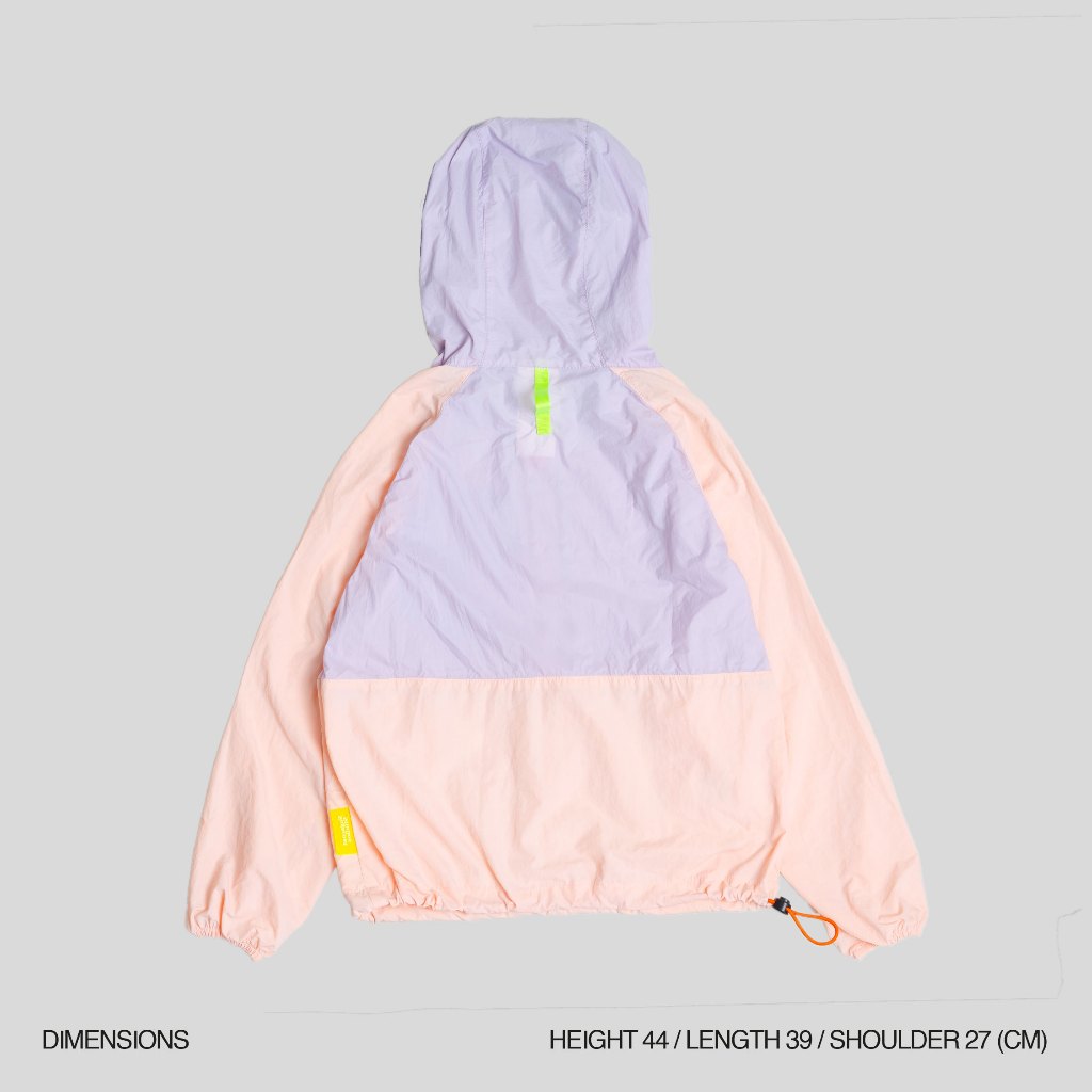 SUGACOAT STUDIOS - Sundae Fundae Anorak Jacket Flamingo