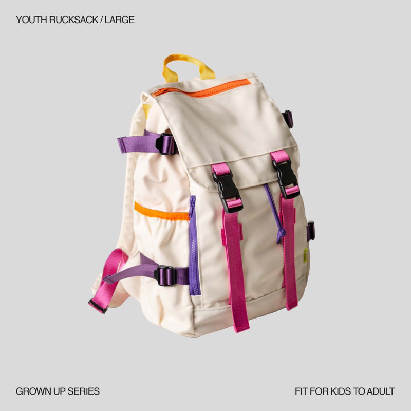 SUGACOAT STUDIOS - Youth Rucksack Large Off White