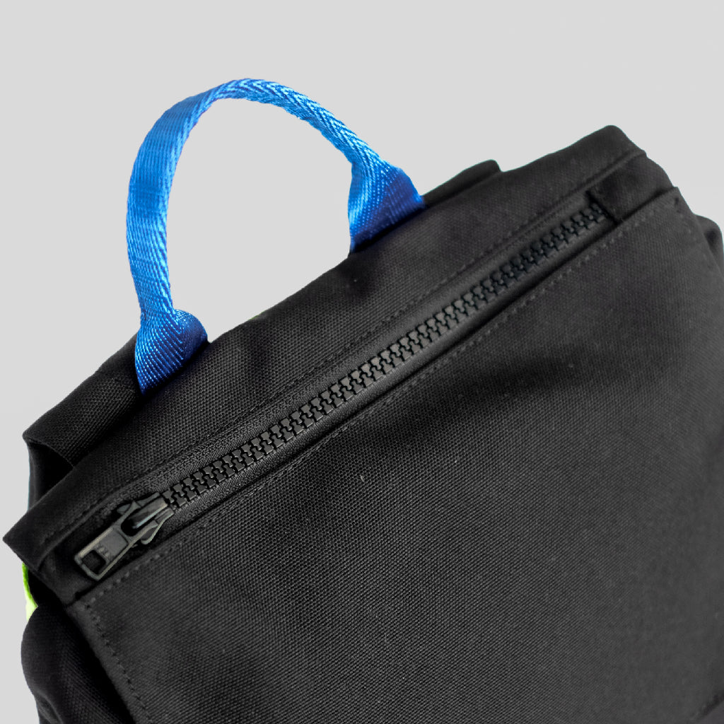 SUGACOAT STUDIOS - Youth Rucksack Medium Black Blue