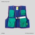 SUGACOAT STUDIOS - Popsicle Field Vest Blue